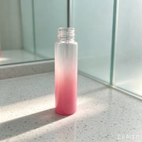 Flacon de parfum de luxe Aopai en verre 15ml 10ml, flacon compte-gouttes cosmétique droit et rond avec col en aluminium