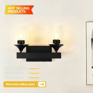 2 Light Mirror Front Vanity Lighting Fixtures Iron Bath <b>Wall</b> Sconce <b>Lamp</b> Vanity Lights Mirror Front <b>Wall</b> <b>Lamp</b> - Product Image 2