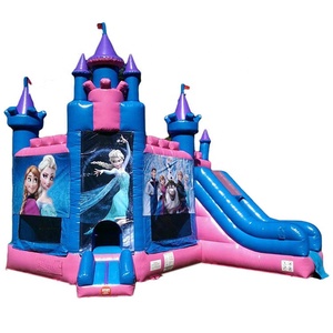 Maison gonflable d'extérieur pour enfants, château gonflable à gonfler, offre spéciale, 8x4m - Product Image 1