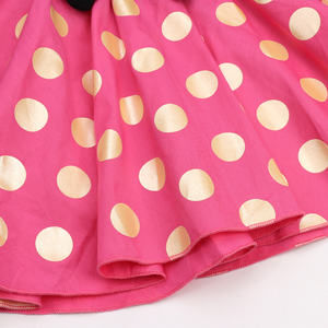 Conjunto de 3 Piezas de Falda con Tirantes Traseros y Estampado de Lunares Rojos de Dibujos Animados para Niñas de 0 a 3 Años, Verano 2021 - Product Image 6