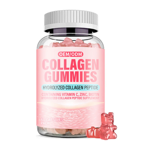 Gummies de collagène multi-vitaminées à marque privée OEM/ODM pour la beauté des cheveux, de la peau et des ongles, soutien anti-rides pour adultes - Product Image 1