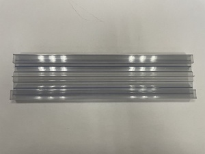 Profilés en PVC transparent sur mesure de haute qualité pour la décoration, avec service de découpe inclus, <span class=keywords><strong>Gesu</strong></span> GS-046 Fujian - Product Image 4