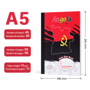 Carnet d'exercices scolaire le plus vendu au Ghana, agrafé, lignage français, ensemble complet, pour l'écriture en classe, fabricant - Product Image 3