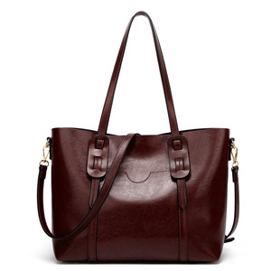 Sac rétro pour femme de grande capacité, sac à bandoulière printemps-automne, sac fourre-tout tendance, sac bandoulière - Product Image 3