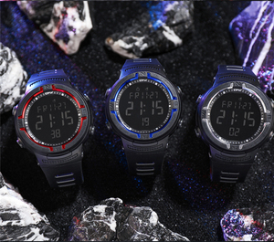 中学生アンチフォールスポーツユース多機能子供用電子時計流行の男性用デジタル時計 - Product Image 2