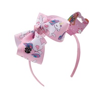 Bandeau à gros nœud pour filles, avec couleur dégradée, accessoires pour cheveux, idéal pour la fête des enfants, nouvelle collection