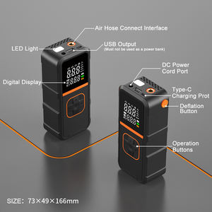<span class=keywords><strong>2026</strong></span> समाचार पोर्टेबल 11.1v 70w 150psi वायरलेस एयर कंप्रेसर एब्स टायर प्रेशर मॉनिटर के साथ टायर पंप - Product Image 6