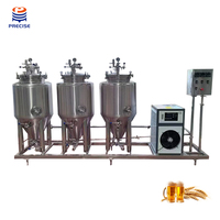 Cuve de Fermentation Conique en Acier Inoxydable 304 avec Enveloppe de Refroidissement à Plaques Alvéolées 1000L 2000L 3000L 5000L pour Bière, Kombucha, Cidre