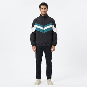 High Quality OEM Service Sports Fashion Windbreaker <b>Jacket</b> Breathable <b>Long</b> Sleeve Outfit Outdoor <b>Jacket</b> For <b>Men</b> - Product Image 1
