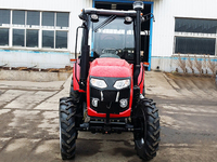 Tracteur agricole compact LUTONG Chine, nouveau modèle, prix abordables, 4x4, LT404, avec broyeur, à vendre en Tunisie
