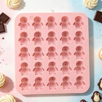 HY Tier-Gummibärchen-Form: Kaninchen, Pinguin, Krabbe – Silikonform für Süßigkeiten, Schokolade, Wachs, Seife, Kerzen, Ton, Kuchen-Dekorationstools