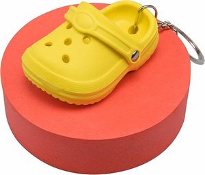 Porte-clés personnalisé avec logo, mini pantoufle mignonne, pour sac à dos, sac à main, décoration, couleurs personnalisées, sandales en silicone, fabrication en usine - Product Image 6