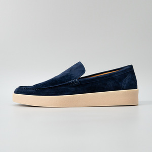 Mocasines de alta gama de cachemira para hombre, zapatos sin cordones hechos a mano, zapatos modernos, zapatos de negocios versátiles de cuero. - Product Image 2