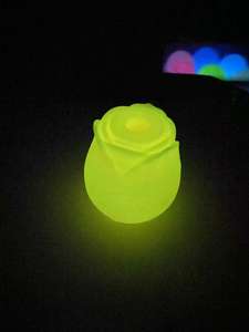 Brilham no escuro Rosa Vibrador Clitoriano Chupando e Mamilo Otário Clitóris Estimulador Luminoso Brinquedo Do Sexo Das Mulheres - Product Image 6