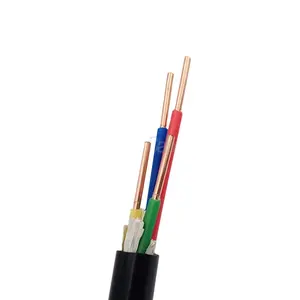 Thailand 0.6/1kv YJV 4*1.5 mm pure copper conductor 4 core PVC insulated power cable