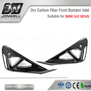 Coperture per Prese d'Aria Anteriori in Fibra di Carbonio per BMW <span class=keywords><strong>Serie</strong></span> <span class=keywords><strong>2</strong></span> G42 M240i <span class=keywords><strong>Coupé</strong></span> dal 2022 in poi - Product Image 1