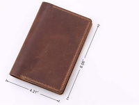 Couverture de carnet en cuir pour Notes de terrain couverture de Journal faite à la main pour Moleskine carnet de Journal couverture en cuir avec porte-stylo