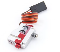 Servomoteur numérique KST X06H V6.0 en alliage d'aluminium et acier trempé, couple de 1,8 kg, haute performance pour planeurs RC