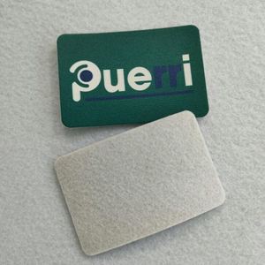 2024 <b>Top</b> Sales Factory Price PU Real Leathes Raw Material Leather logo Patch Custom for Garment - Product Image 2