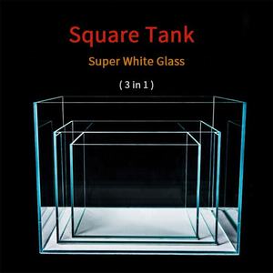Mini Acquario Rettangolare in Vetro Ecologico con Sistema <span class=keywords><strong>d</strong></span>'<span class=keywords><strong>Acqua</strong></span> Intelligente per la Cura delle <span class=keywords><strong>Tartarughe</strong></span> - Product Image 2