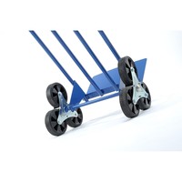 Carretilla Industrial de Tres Ruedas con Plataforma de Acero y Hoja Fija Profesional GP030