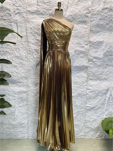 Robe longue élégante et sexy pour femme, nouvelle collection été 2026, à épaules dénudées et dos nu, sans manches, vente en gros - Product Image 6