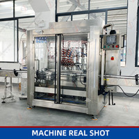 Machine de remplissage automatique à pompe à piston pour bouteilles en plastique lave-mains visqueux Gel douche savon liquide shampooing