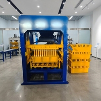 Máquina Automática Hidráulica para Fabricar Bloques de Hormigón QT6-15, Máquina de Producción de Ladrillos Huecos de 6 Pulgadas