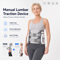 Appareil de rééducation à traction lombaire réglable Boan Orthotics, cadre de décompression dorsale mécanique pliable, vente en gros OEM