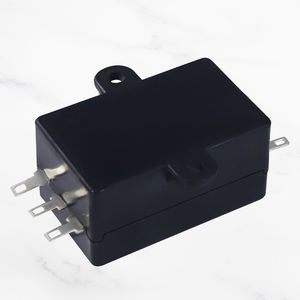 Filtre EMI SNXRON monophasé AC 250V 1-10A, boîtier nickelé noir, pattes de soudure à languette, CW15E-T - Product Image 4