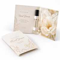 Cartes Cadeaux Échantillons de Parfum Personnalisées avec Impression du Logo de la Marque, Support de Testeur de Parfum de Luxe, Emballage et Insert pour Flacon de Parfum