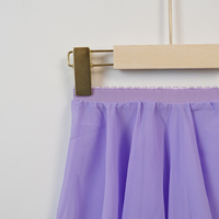 À la mode Offres Spéciales pas cher prix bande élastique en mousseline de soie courtes filles danse Trainingwear jupes de ballet