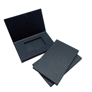 High-End Design Personalizado Luxury Trading Credit Card Gift Boxes para Nfc Vip Membership Business Card Packaging - Product Image 1