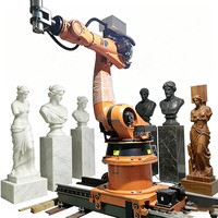 Otomatisasi Meja Putar dengan Robot Industri 7 Axis untuk Penggilingan 3D