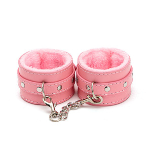 7 Stks/set Roze En Zwarte Bdsm Bondage <span class=keywords><strong>Sex</strong></span> Toys Voor Koppels Exotische Accessoires Pu Leer Sexy Handboeien Zweep Touw <span class=keywords><strong>Sex</strong></span> producten - Product Image 4