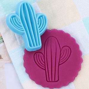 <span class=keywords><strong>Cactus</strong></span> Moules à Fondant <span class=keywords><strong>Emporte</strong></span>-pièce En Pot Plante Gâteau Décoration Outils Mourir Biscuit Sugarcraft Moules - Product Image 3
