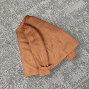 Trendy Custom Autumn Vintage Style Men's Embroidered Zipper Closure OEM Service Woven <b>Suede</b> <b>Jacket</b> - Product Image 4