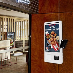 Wholesale 23.8'' Wall-Mounted Floor-Standing 1920*1080 Capacitive 10-Point Touch Screen Kiosk Cash Box Bank Self-Service SDK - Product Image 3