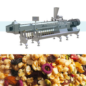 Twin Screw Extruder Millet Rice Maize Corn <strong>Wheat</strong> <strong>Puffed</strong> Snack Making <strong>Machine</strong> <strong>Grain</strong> Snacks <strong>Machine</strong>