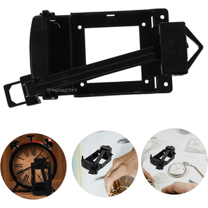 Mouvement <span class=keywords><strong>d</strong></span>'<span class=keywords><strong>horloge</strong></span> à pendule de 100 g, unité de remplacement, mécanisme <span class=keywords><strong>d</strong></span>'<span class=keywords><strong>horloge</strong></span> à quartz avec pendule oscillant pour horloges de grand-père, noir - Product Image 2