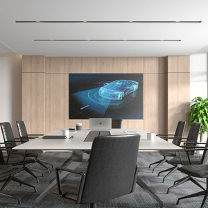 Tất cả trong một tương tác màn hình cảm ứng thông minh bảng trắng 4K UHD Wall Mount được xây dựng trong máy ảnh cho đào tạo hội nghị cuộc họp kinh doanh - Product Image 1