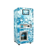 Distributeur de glace commercial YISO 100 kg/jour personnalisable – Station de glace en vrac libre-service sans personnel