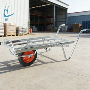 Chariot à main à deux roues pour la construction et le jardinage, chariot à roulettes en aluminium <span class=keywords><strong>de</strong></span> haute qualité, chariot utilitaire robuste - Product Image 1