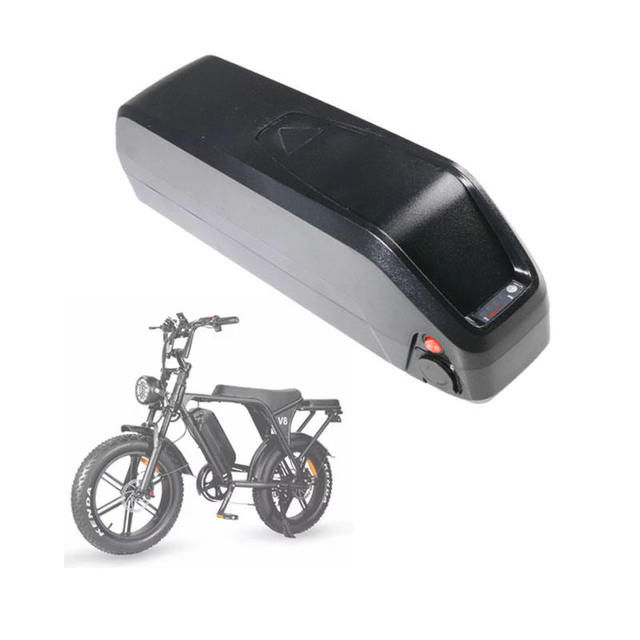 Hailong Down Tube E-bike 48V 15Ah Battery Pack for OUXI V8 Fat Bike Li-ion 18650 Battery Pack Replacement