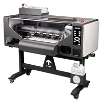 Imprimante DTF automatique A2+ 45 cm avec double carte Hoson i1600 pour l'impression de t-shirts, sweats à capuche personnalisés, uniformes et casquettes CE UL