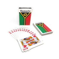 Cartes à jouer publicitaires Joker personnalisées, haute qualité, papier 280-350g, certifiées EN71, logo personnalisé, boîte en papier durable