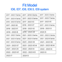 Boîtier de streaming vidéo pour voiture, adaptateur sans fil CarPlay, Android Auto pour BM W ID6 ID7 ID8 ID9 toutes les séries X1 X3 X4 X5 X6