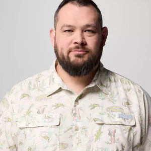 Camisa de Pesca Extra Grande con Protección UV, Diseño de Rayas Rojas y Camuflaje, Protección UV 50, con Botones, para Puerto Rico - Product Image 4