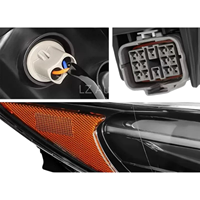 Phare avant LED pour Mazda CX-5 2017-2021, version américaine, configuration basse, vente directe