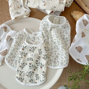 [618] Gilet en coton pour petits animaux, sans manches, mignon, fin, pour chat, vêtements d'été pour petits chiens, livraison directe - Product Image 4